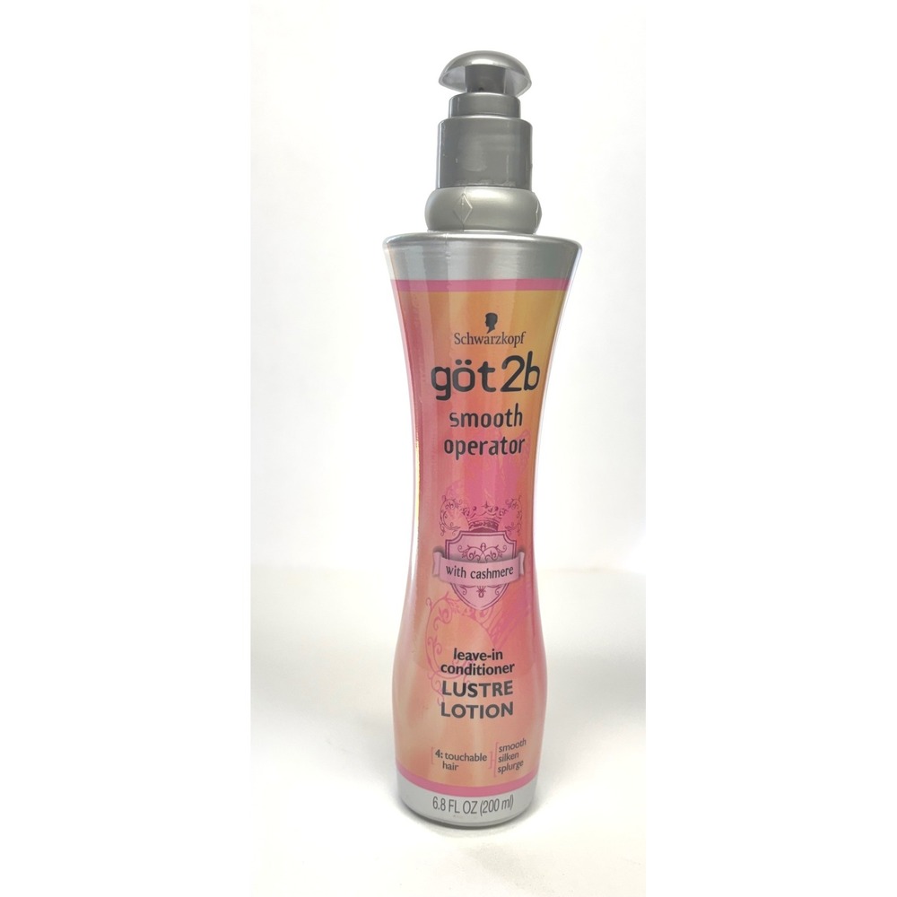 Schwarzkopf got2b Smooth Operator Leave-In Conditioner Lustre Lotion 6.8 fl oz